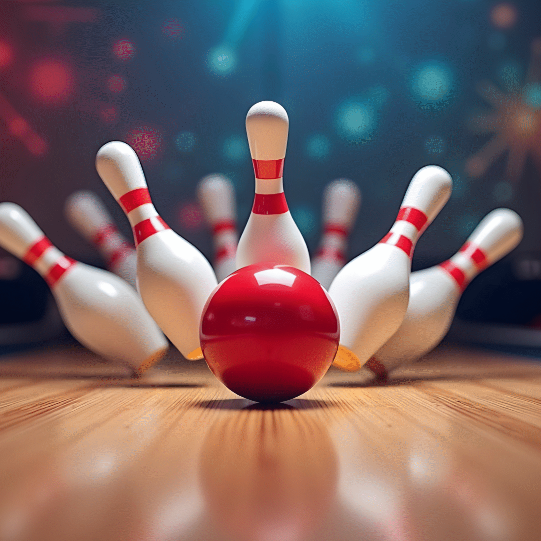Bowling Ball Pin Strike