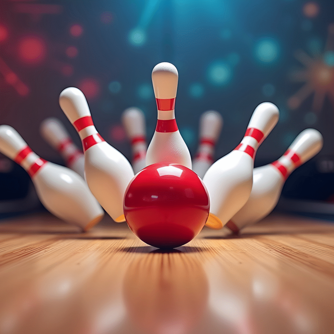 Bowling Ball Pin Strike